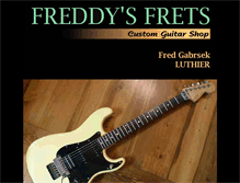 Tablet Screenshot of freddysfrets.com